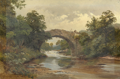 Landscape with a Bridge by Princess Helena of the United Kingdom