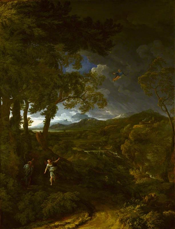 Landscape with Elijah and the Angel