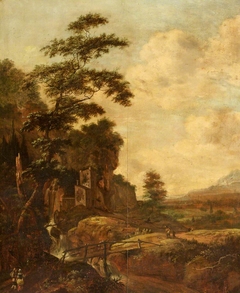 Landscape with Figures by Jan Gabrielsz Sonjé