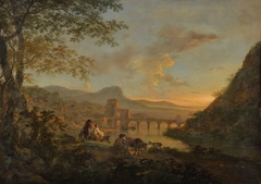 Landscape with Ponte Molle