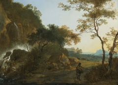 Landscape with Waterfall (1654)