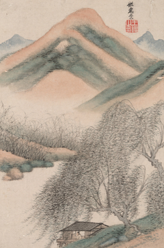 Landscapes in the Styles of Old Masters; In the Style of Huichong by Wang Jian