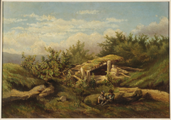 Landschap. by Théodore Rousseau