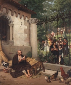 Lazarus and the Rich Man by Eduard von Gebhardt