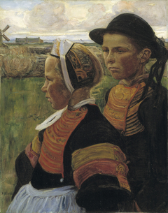 Le frère et la soeur, Penmarc'h by Elizabeth Nourse