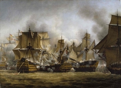 Le Redoutable à Trafalgar by Louis-Philippe Crépin