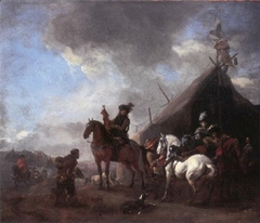 Le Trompette by Philips Wouwerman