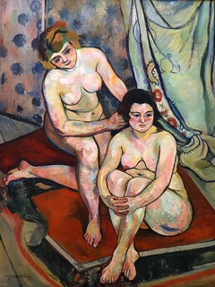 Les baigneuses by Suzanne Valadon