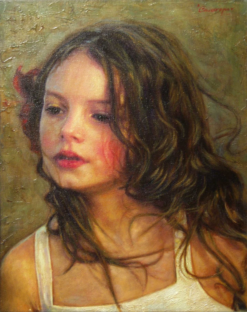"Portrait of little girl "