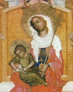 Madonna and the Child by Bohemian Master