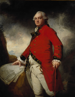 Major-General James Stuart, about 1735 - 1793. Commander-in-Chief in Madras by George Romney