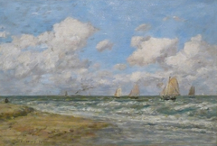 Marine by Eugène Louis Boudin