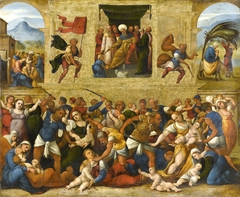 Massacre of the Innocents in Bethlehem by Ludovico Mazzolino