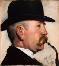 Michael Therkildsen by Michael Peter Ancher