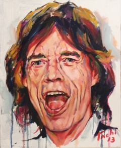 Mick Jagger by Tachi