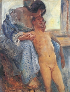 Mother's love by Lovis Corinth