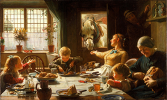 One of the Family by Frederick George Cotman