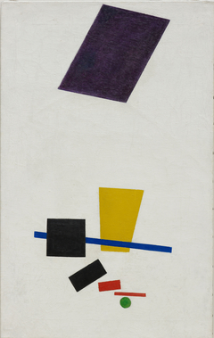 Painterly Realism of a Football Player - Color Masses in the 4th Dimension by Kazimir Malevich