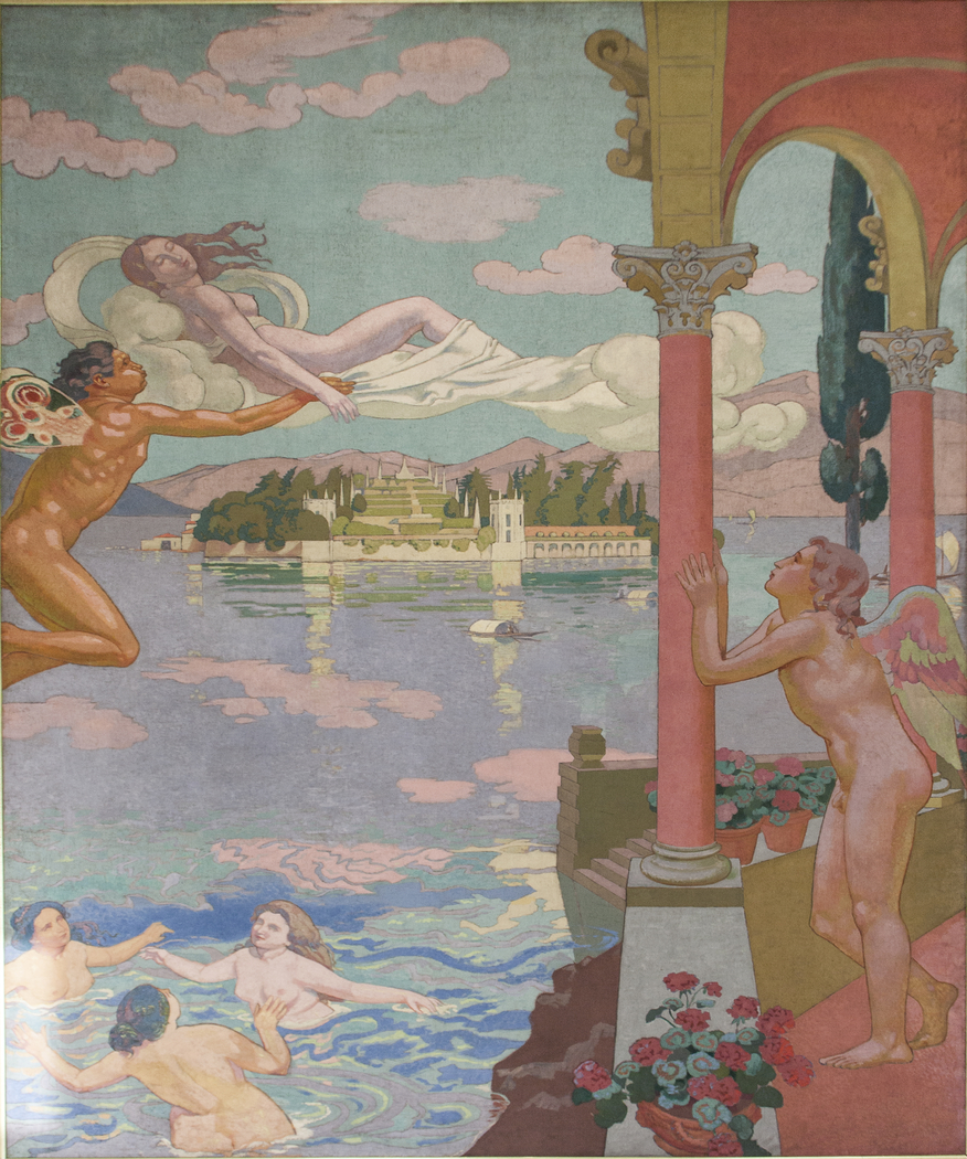 Panel 2. Zephyr Transporting Psyche to the Island of Delight