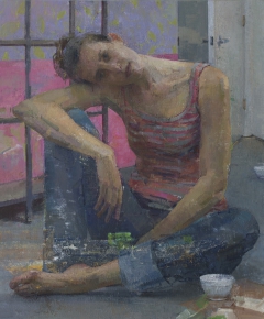 Pink and Grey by Zoey Frank