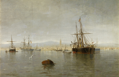 Port of Algeciras by Angel Cortellini y Sánchez