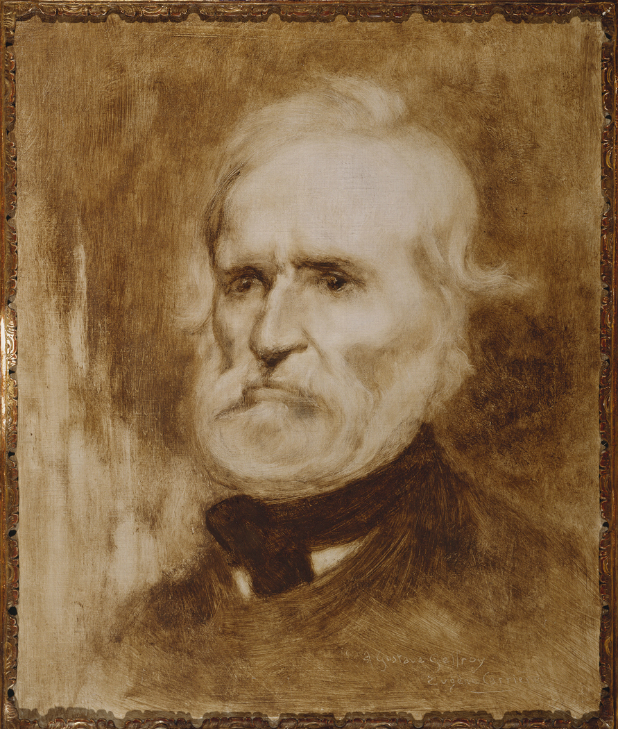 Portrait d'Auguste Blanqui (1805-1881), homme politique