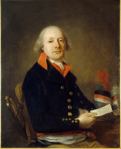 Portrait d'un commissaire des guerres de l'an IX, présumé Pascalis by Jacques Wilbaut