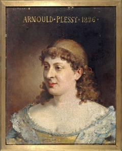 Portrait de Jeanne-Sylvanie Arnould-Plessy (1819-1897), sociétaire de la Comédie-Française by Édouard Toudouze