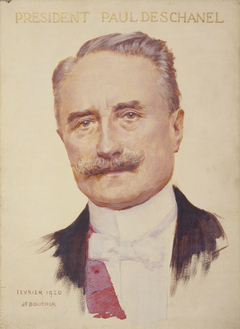 Portrait de Paul Deschanel (1855-1922), président de la République by Joseph-Félix Bouchor