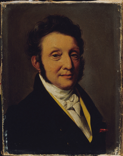 Portrait dit du colonel Gustave Pourlin by Louis-Léopold Boilly