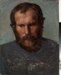 Portrait of a Bearded Man ; Unfinished by Anders Ekman