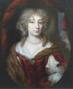 Portrait of a Lady (oval) by Nicolaes Maes