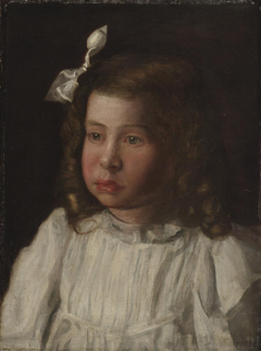 Portrait of a Little Girl by Thomas Eakins