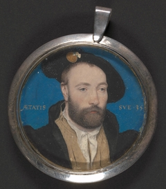 Portrait of a man, probably Sir George Carew (ca.1504-1545) by Hans Holbein the Younger