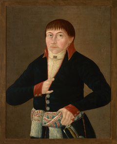 Portrait of a member of the Krasuski family by Anonymous