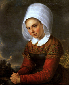 Portrait of a Woman by János Alajos Hora