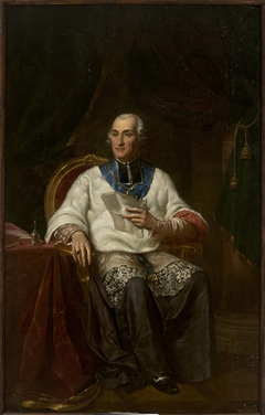 Portrait of Adam Krasiński (1714–1800), bishop of Kamieniec by Antoni Brodowski