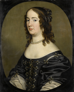 Portrait of Amalia van Solms (1602-75) by Gerard van Honthorst