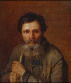 Portrait of an Old Peasant by Ivan Zhuravlev