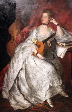 Portrait of Ann Ford (later Mrs.Philip Thicknesse) by Thomas Gainsborough
