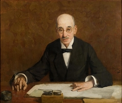 Portrait of Barend Polak (1848- ) by Piet Slager