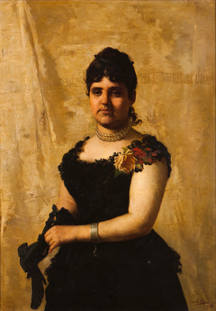 Portrait of D. Maria Isabel da Costa São Romão by José Malhoa