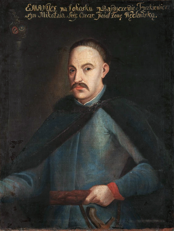 "Portrait Of Emanuel Władysław Tyszkiewicz, Leliwa Coat Of Arms (?–1704 ...