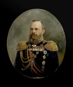 Portrait of Grand Duke Mikhail Nikolayevich by Nikolay Shilder