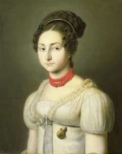 Portrait of Jacoba van Wessem, Wife of Lord Stumphius, Burgomaster of Beverwijk by Dirk van Oosterhoudt