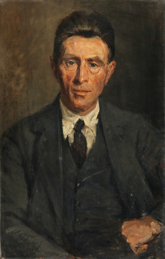 Portrait of Joseph O'Neill, Novelist and Scholar by Sarah Purser