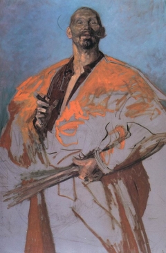 Portrait of Leon Wyczółkowski by Jacek Malczewski