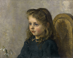 Portrait of Maja de Vries Reilingh by Willem Bastiaan Tholen