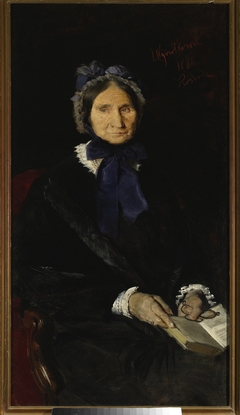 Portrait of Mrs. Falińska, artist's grandmother