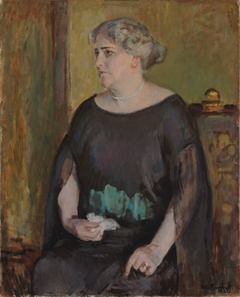 Portrait of Mrs. Lydia Keirkner by Magnus Enckell